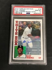 2019 Topps Baseball Silver Pack 1984 Chrome Cards - Update Series 25