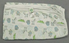 Nwot Little Me Tag Along 28"X24"Blanket Fun Zoo Animals Rare