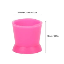 300pcs Tattoo Ink Cup Disposable Silicone Tattoo Pigment Cup Eyebrow