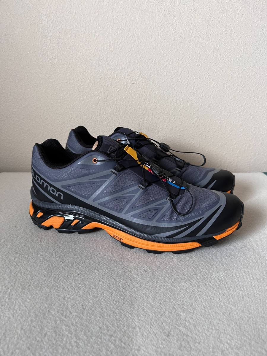 Salomon XT-6 GTX Utility - Size 13 - Black Marmalade - Brand Salomon XT-6 GTX Utility - Size 13 - Black Marmalade - Brand