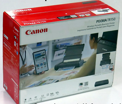 Canon PIXMA TR150 Color Inkjet Digital Photo Printer for sale