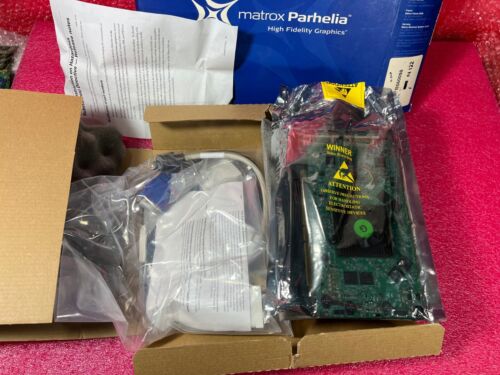 1 Pc Matrox Parhelia 256MB DDR PH-P256F SDRAM AGP 4x/8x Graphics Adapter AGP NEW - Picture 5 of 10
