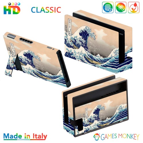 GamesMonkey® - Skin kompatibel Nintendo Switch - OLED CLASSIC - D004 Japan winkt - Picture 6 of 7