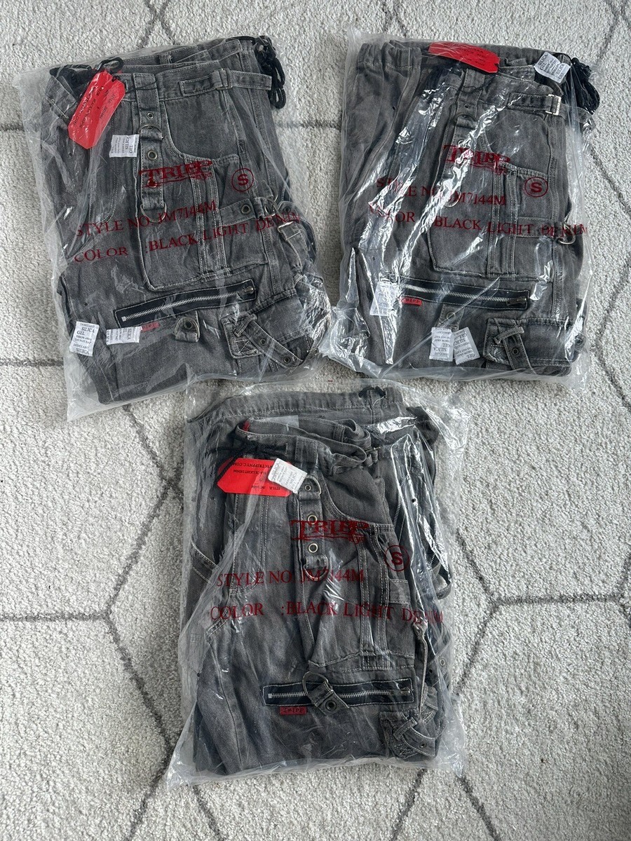 パンツ LGB black stripe cropped trousers Y2K LGB black stripe cropped trousers Y2K