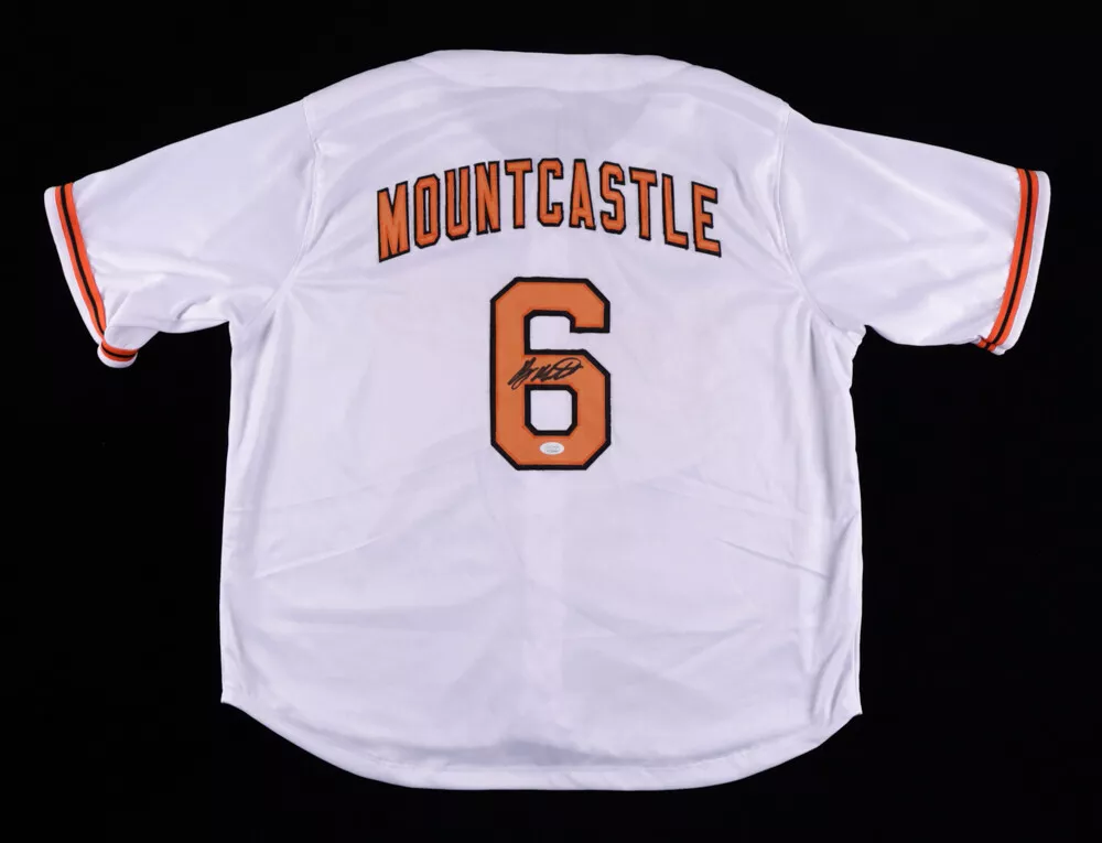 Ryan Mountcastle Signed Auto Orioles Custom Baseball Jersey Beckett 162016