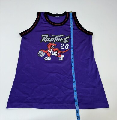 NBA チャンピオン　Raptors Stoudamire 20 ジャージ 紫 NBA チャンピオン Raptors Stoudamire 20 ジャージ 紫 Vintage