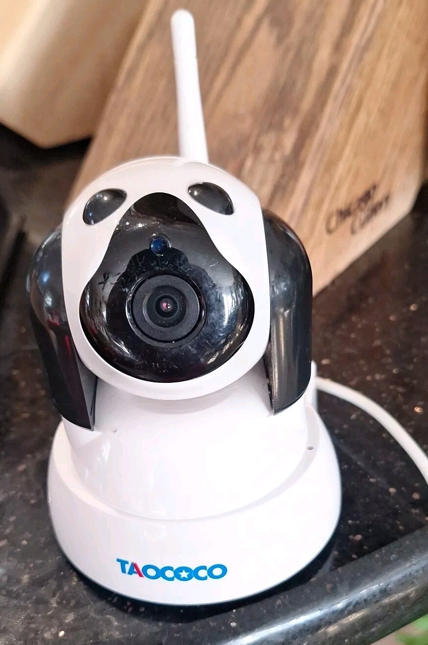 WiFi IP Baby Monitor Pet Camera By Taococo For Andriod / IOS New Open Box White-image