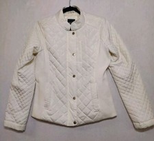 Quilted Puffer Jacket Woman Sz L Lightweight ...
