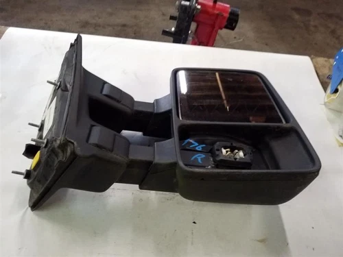 Right Passenger Manual Side View Tow Mirror | Fits 2008-2010 Ford F250 F350 F450