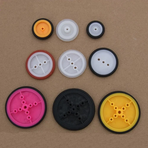 2mm 3mm Blende Mini Gummiräder Reifen 18mm - 45mm RC Auto Modellbau DIY - Bild 4 von 24