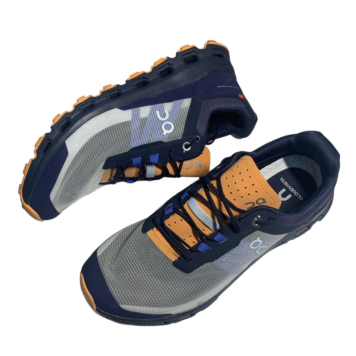 ビスカス On Cloudvista Women's Trail Running Shoes 64 98592 Midnight