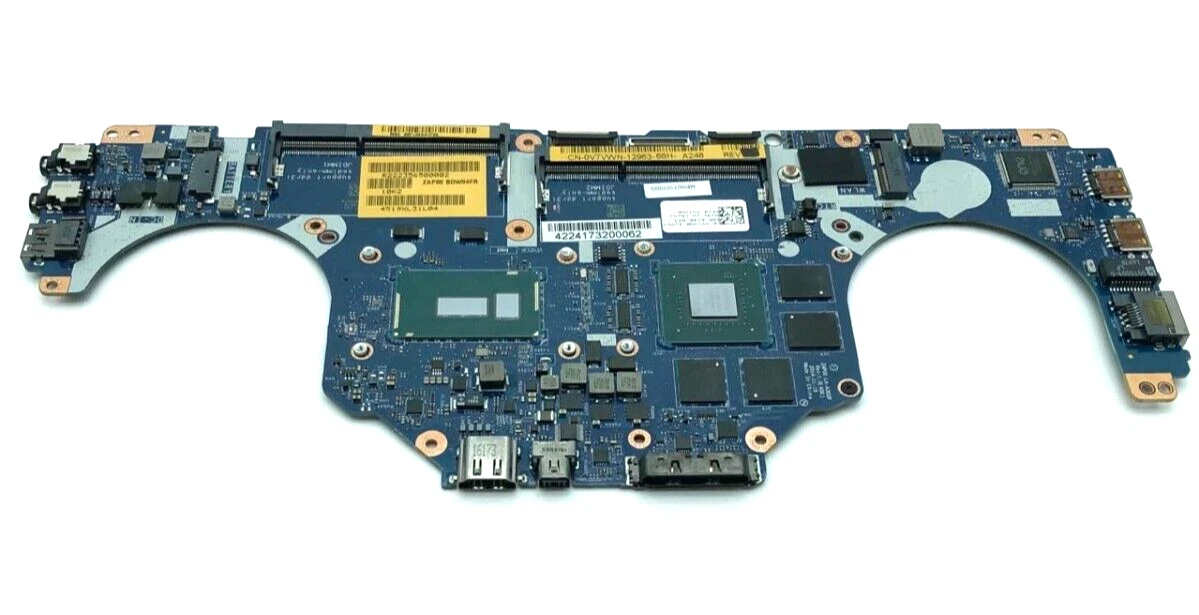 Dell Alienware 13 Laptop Motherboard V7VWN i7 5500U 2.4GHz 0V7VWN
