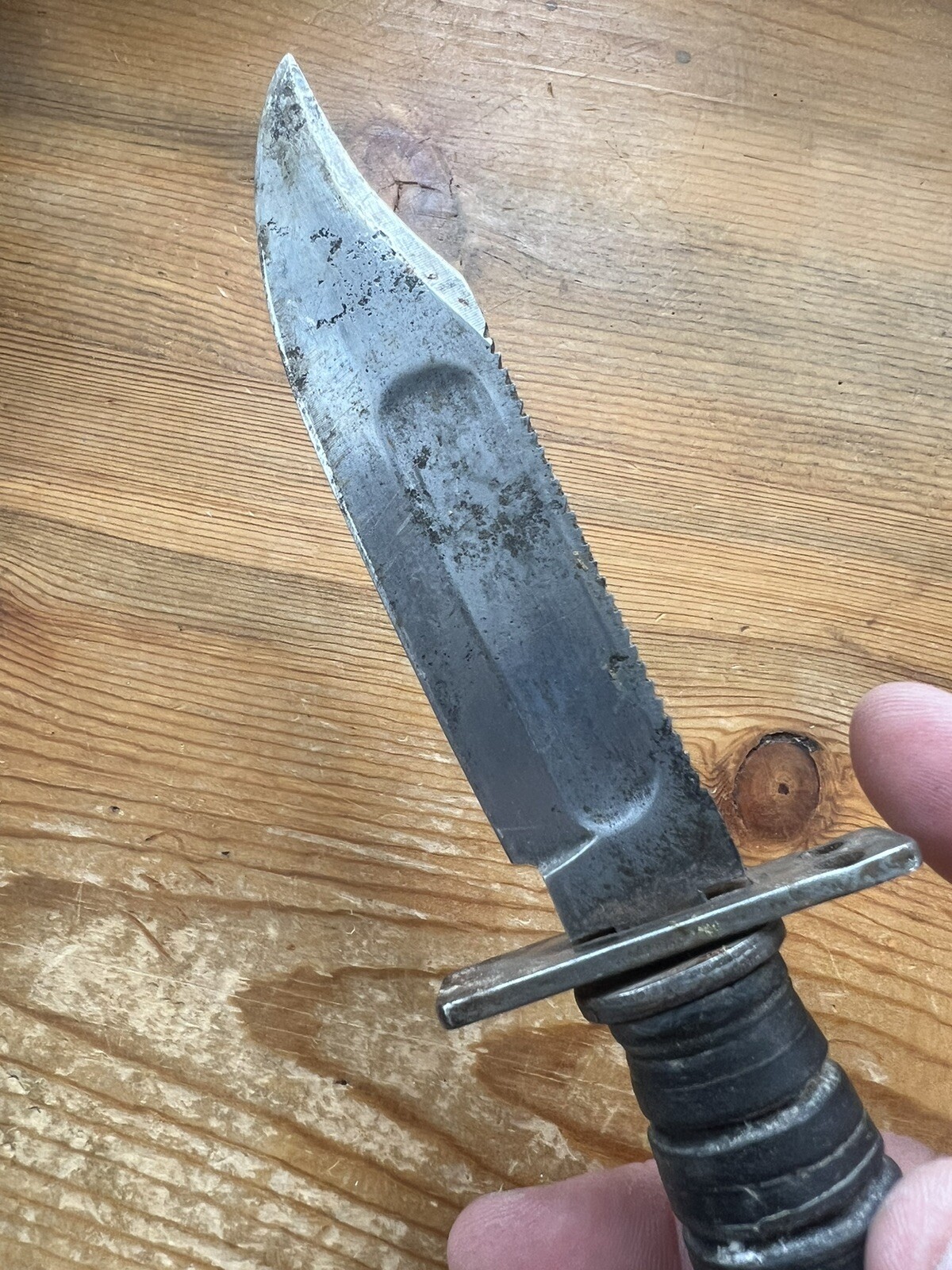 Camillus 1967 Pilots Knife w/Sheath Vietnam Era eBay