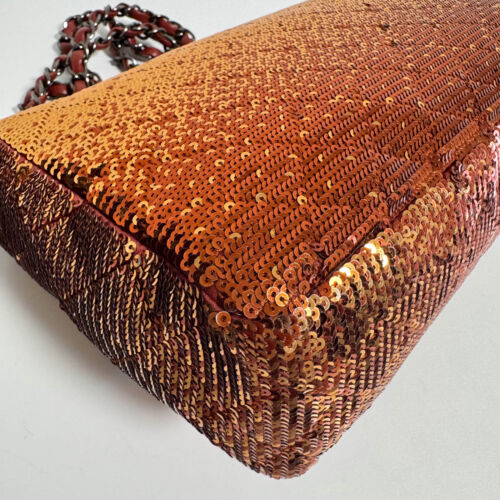 CHANEL CC Flap Quilted Ombre Sequins Chain Shoulder Bag - Bild 15 von 21