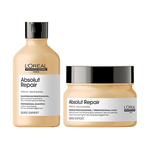 L'Oréal Professionnel Absolut Repair Shampoo & Mask Combo For Dry & Damaged Hair - Picture 2 of 3