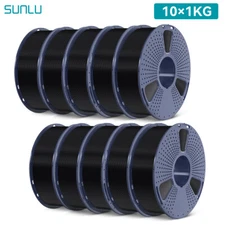 SUNLU 10×1KG 1.75MM PETG Filament High toughness 3D Printer Consumables 
