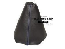 Schaltmanschette Schaltsack Fur Peugeot 5008 2008-2016 Leder Naht Blau