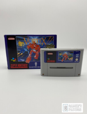 Vortex I SNES I sehr gut I OVP I CIB I BOXED