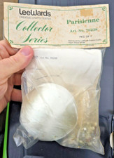 LeeWards June Zimonick PARISIENNE Satin Bead Pearl Christmas Ornament KIT Vtg