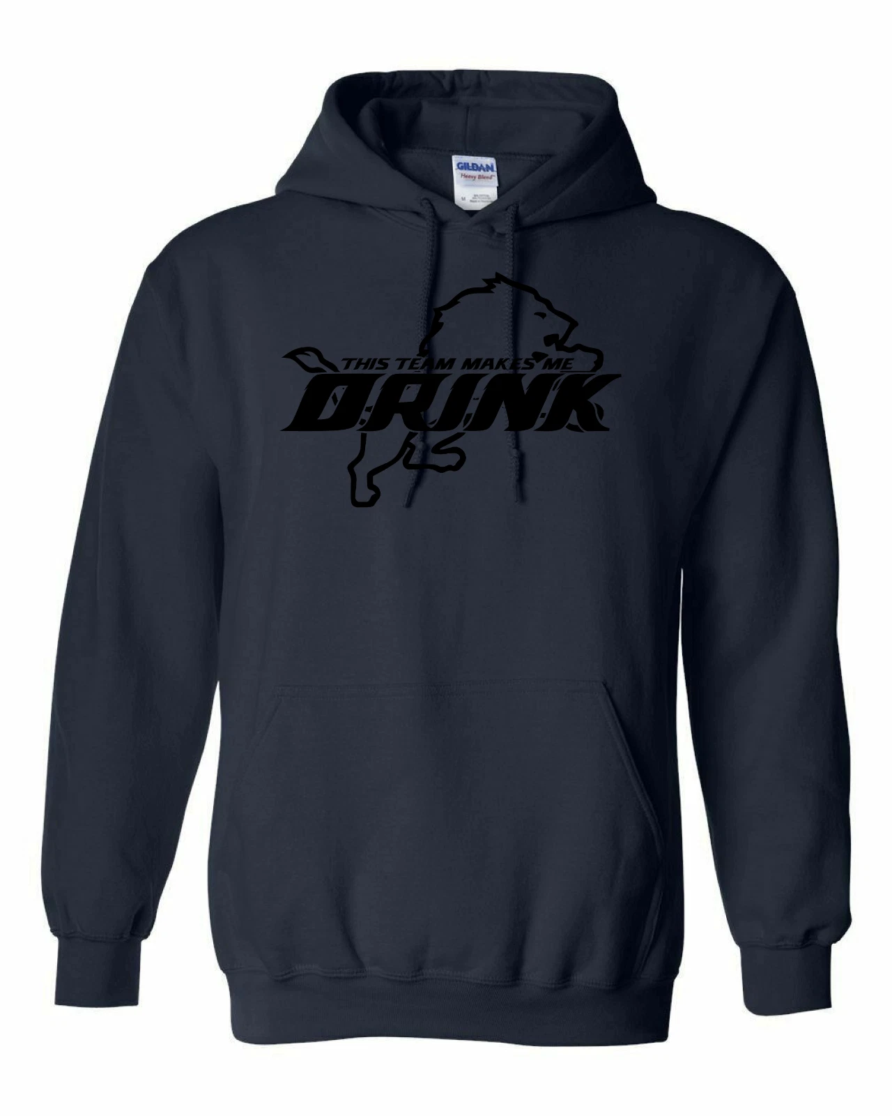 Detroit Lions This Team Makes Me Drink Hoodie