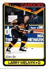1990-91 O-Pee-Chee #419 Larry Melnyk