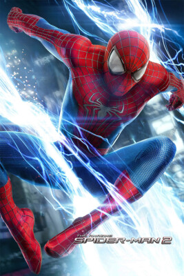 The Amazing Spiderman 2 (2014) Movie Art Wall Indoor Room Outdoor