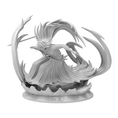 BLEACH Kurosaki Ichigo Unpainted GK Model 3D Print Figure Unassembled ...