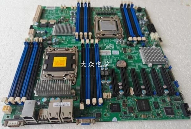 SUPERMICRO X9DRD-7LN4F Dual Socket XEON LGA2011 Extended ATX Server Motherboard - Image 3 of 3