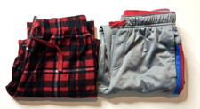 Boys' Bottoms Bundle - Arizona Jeans Pajama  Athletic Works Sweatpants, Size 10