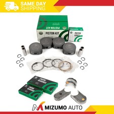 Pistons Main Rod Bearings Fit 04-06 Gmc Canyon Isuzu Chevrolet Corolado 2.8l