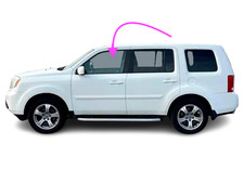 Fits: 2013-2015 Honda Pilot 4D Utility Front Left Driver Side Door Window Glass