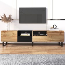 190cm Modern TV Stand , Large Storage Cabinet with Doors and Drawers