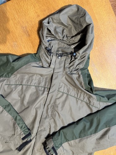 PING Collection Jacket Mens XL Olive Green Hooded Rain Shell Golf Full Zip