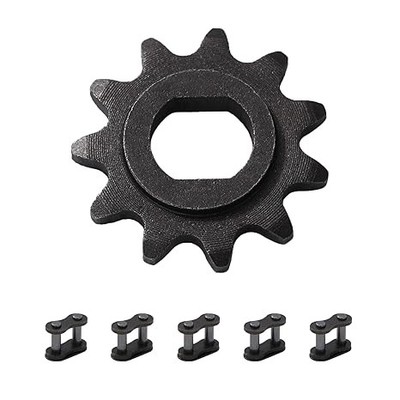 25T Motor Sprocket with 11T Chain and Master Links for MX650 MX500  Style: 11T