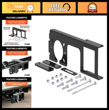 Easy-mount Trailer Wiring Connector Bracket For 2 Receiver 45-way 67-way