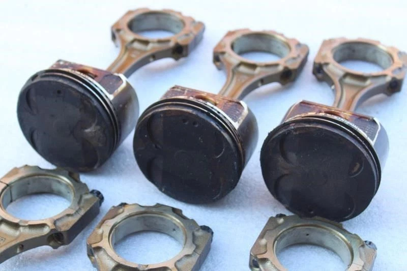 1996 1997 1998 LEXUS ES300 MOTOR ENGINE PISTON ROD ARMS 6 PIECES 1MZ-FE Foto 4 de 4