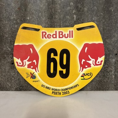 2003 World Bmx Championship Vintage Number Plate