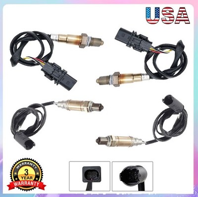 For BMW M5 M6 5.0L V10 Set of 4 Oxygen O2 Sensor Upstream+Downstream 234-4470 US