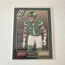 Panini 2022 Zenith Rookies Ahmad 'Sauce' Gardner #128 New York Jets Football