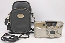Vintage Pentax IQZoom 140M Compact Point Shoot 35mm Film Camera WORKS/READ