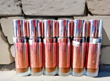 6x lot Revolution Conceal  Define Full Coverage Foundation- F18 Dark Skin Tones