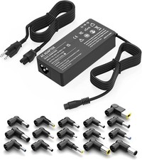 90W Universal AC Adapter Laptop Charger for Dell HP Acer 16 Tips