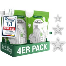 Gießpulver Gips Silikonformen Modellbauset Bastelset weiß