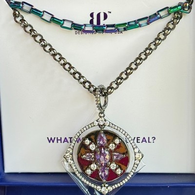 Bomb Party Sirens Necklace - NK53275 Undersea Dream Catcher - Spinner Pendant