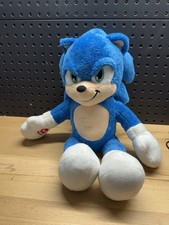Sonic The Hedgehog 2 Movie Build A Bear Plush Stuffed 17" BAB With Talk Box