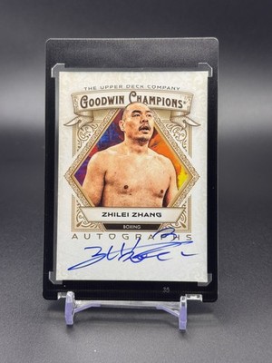 2025 Upper Deck Goodwin Champions Boxen Autogramme ZHILEI ZHANG Auto