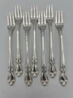 (7) Gorham Melrose Seafood Cocktail Fork 5.75" Sterling Silver-NO MONO-148.9gram