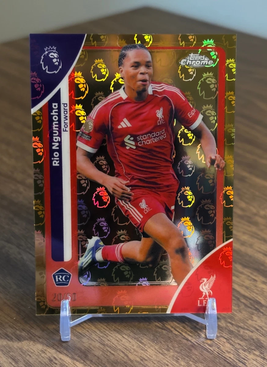 Soccer Liverpool Sports Trading Cards & Accessories Serial