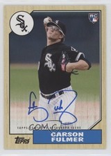 2017 Topps 1987 Baseball 30th Anniversary Carson Fulmer #1987A-CFU Auto w5b