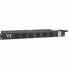 Tripp Lite Rs-1215-20T Power Strip, Surge, Rack Mounted, 5-15R, L5-20P, 15 Ft.,